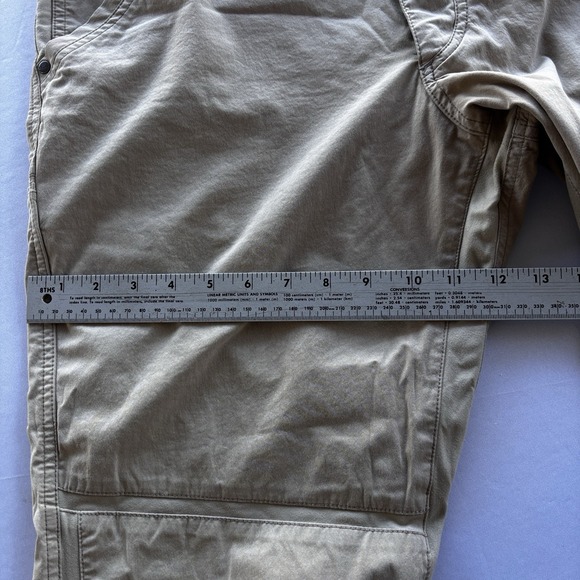 Kuhl Free Radikl Pants 36x34 Khaki Stretch Outdoor Hiking Workwear Style 5170 - Picture 12 of 14
